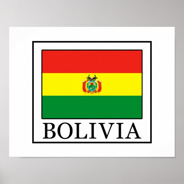 Póster Bolivia (Frente)