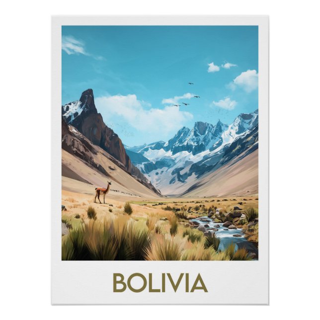 Poster Bolivia (Anverso)