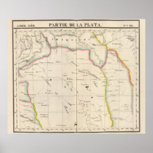 Póster Bolivia, Paraguay 26