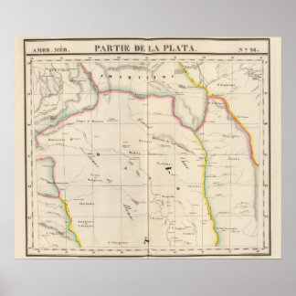 Póster Bolivia, Paraguay 26