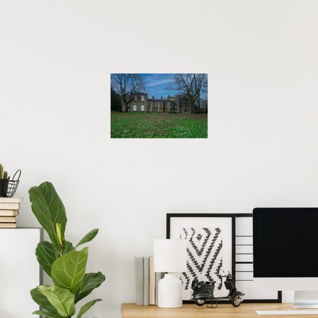 Póster Bolling Hall, Bradford (Oficina en casa)