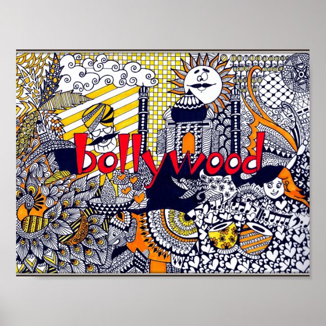Póster Bollywood (Frente)