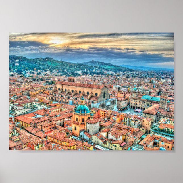 Póster Bolonia, Italia (II) (Frente)