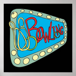 Póster Bolos