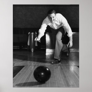 Póster Bolos del hombre