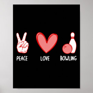 Póster Bolos Guay Para Hombres Mujeres Bowler Deportivo E