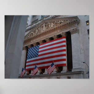 Póster Bolsa de acción de NYC