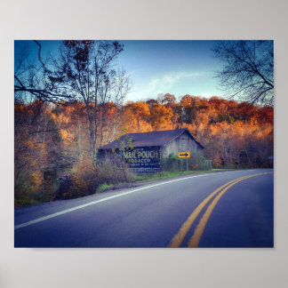Póster Bolsa de correo Tabaco Barn en Zela