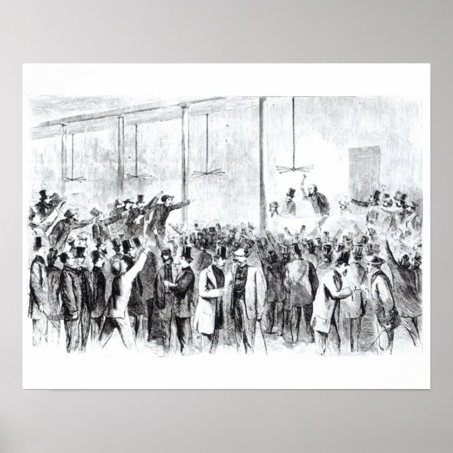 Póster Bolsa de Gallagher (grabado) (foto de b/w) (Frente)