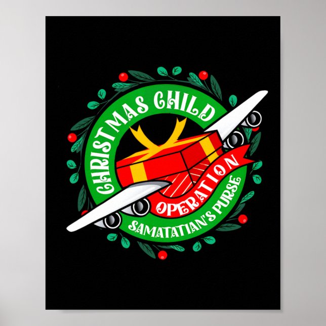 Póster Bolsa de Navidad de Operation Christmas Child de S (Frente)