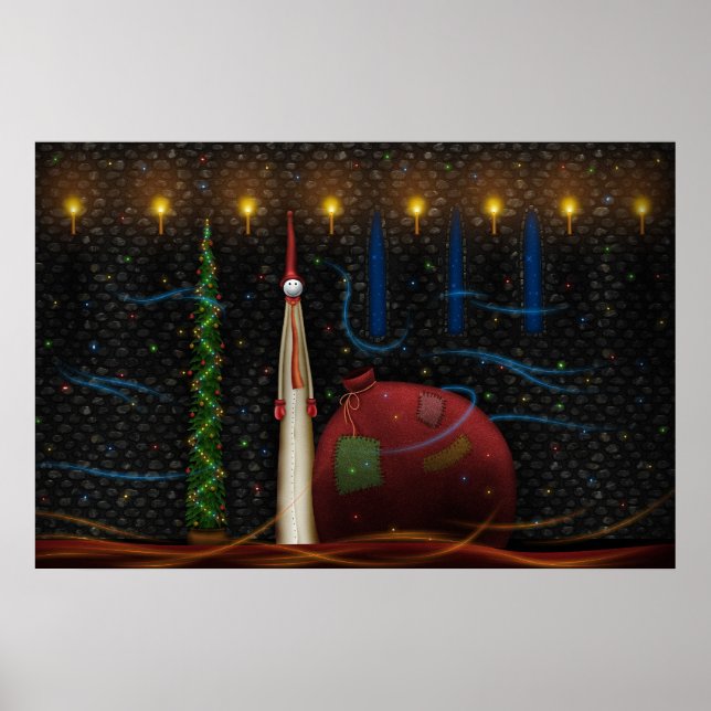 Póster Bolsa de navidades (Frente)