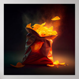 Póster bolsa de poster de fichas