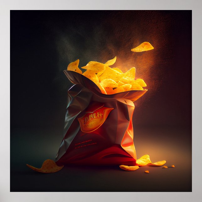 Póster bolsa de poster de fichas (Frente)