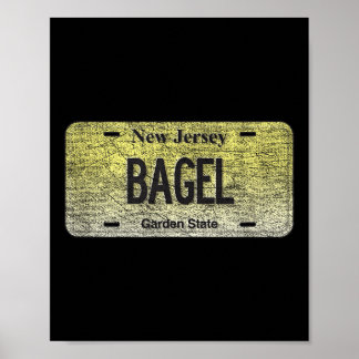 Póster Bolsa divertida de placa de licencia personalizada
