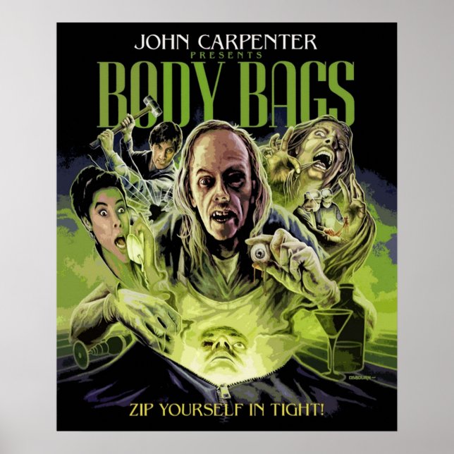 Póster Bolsas de cuerpo (Frente)