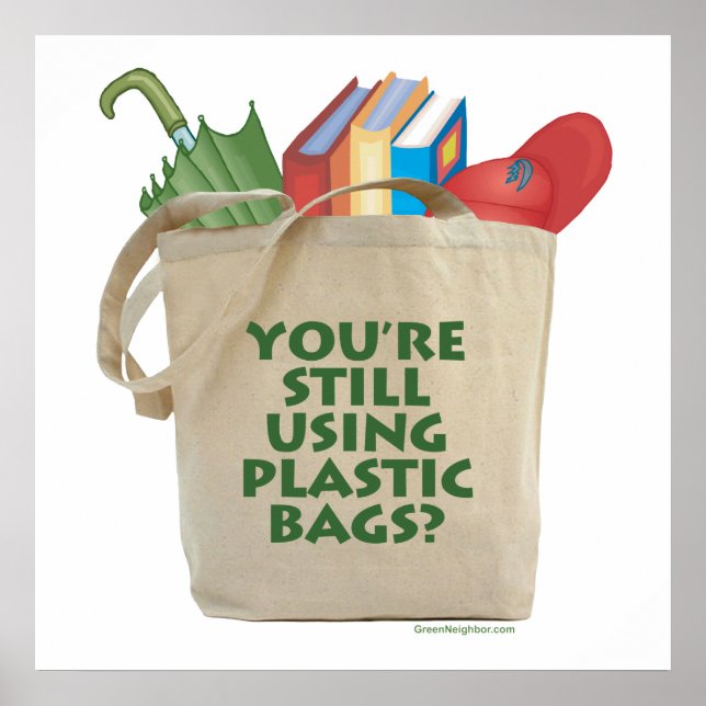 Póster Bolsas de plástico (Frente)