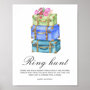 Póster Bolsas de viaje Despedida de soltera - Juego de bú