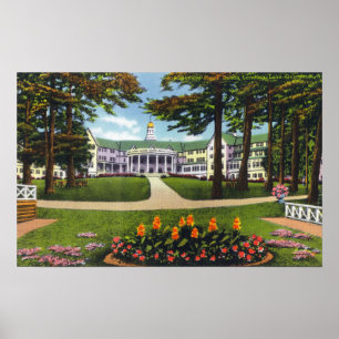 Póster Bolton Landing Vista Exterior del Hotel Sagamore