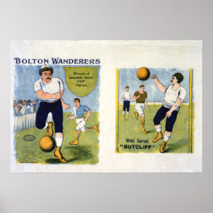 Póster Bolton Wanderers FC, 1894