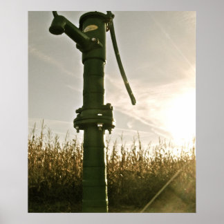 Póster Bomba de agua de cosecha | POSTER