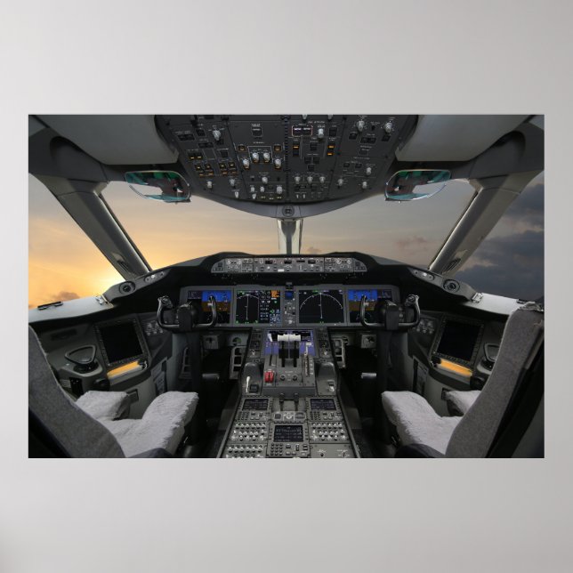 Póster Bomba de aviones de reacción (Frente)