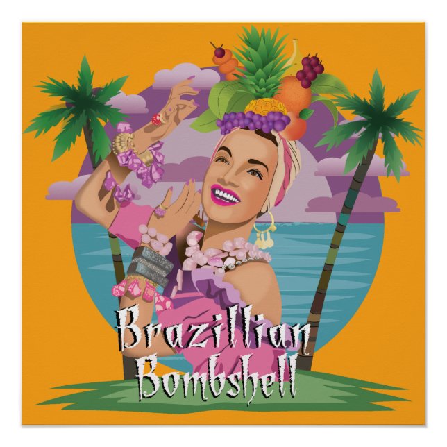 Póster Bomba de Brasil (Anverso)