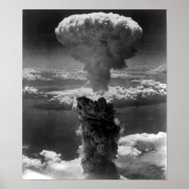 Póster Bomba de Nagasaki (Frente)