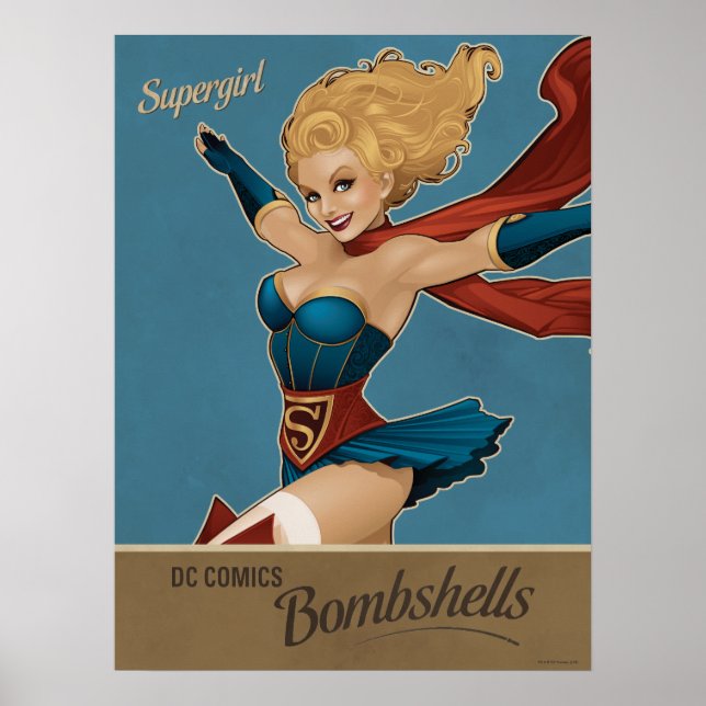 Póster Bomba de superchica (Frente)