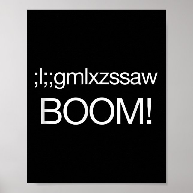 Póster Bomba nuclear Comando Estratégico Estadounidense C (Frente)