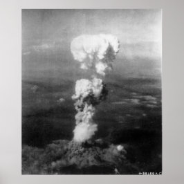 Póster Bombardeo atómico de Hiroshima