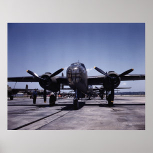 Póster Bombarderos B-25