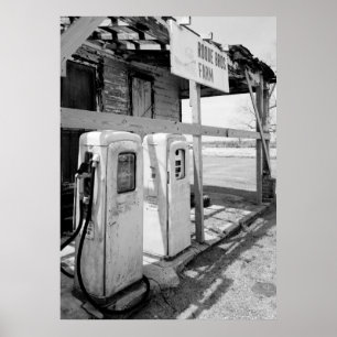 Póster Bombas de gas antiguas