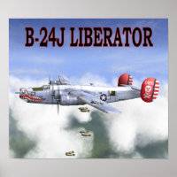 BOMBAS DE LIBERADOR B-24J A DISTANCIA