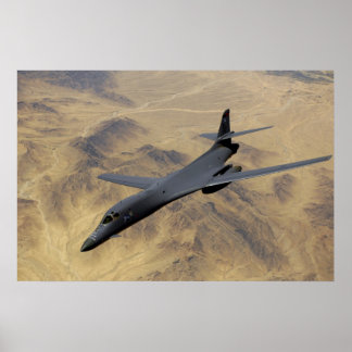 Póster Bomber Rockwel B-1B