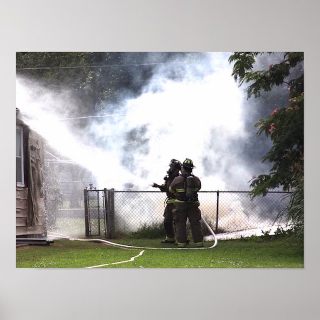 Póster Bombero (Frente)