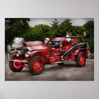 Póster Bombero - Phoenix No2 Stroudsburg, PA 1923