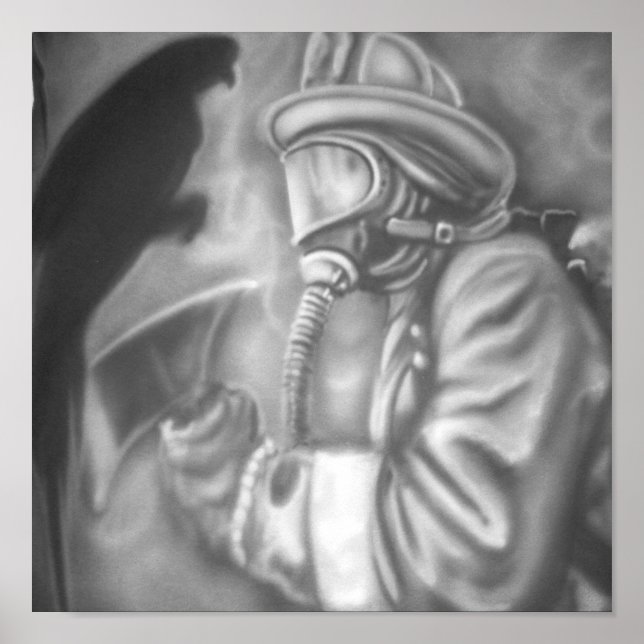 Póster bomberos (Frente)