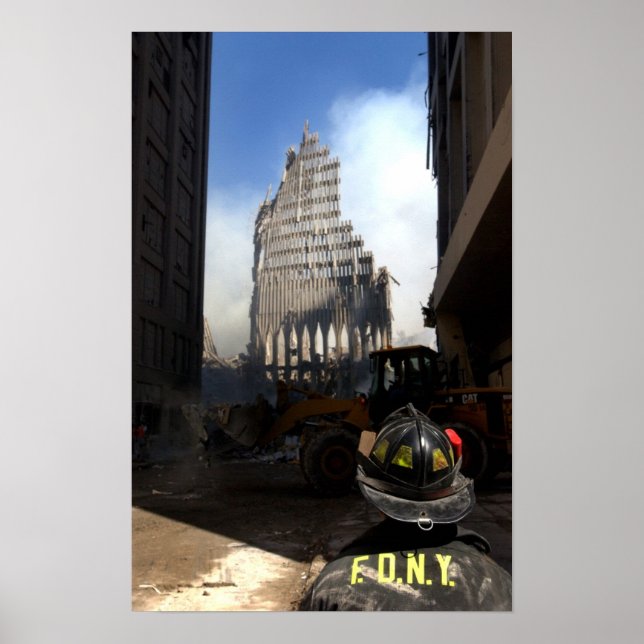 Póster Bomberos y remanentes (Frente)