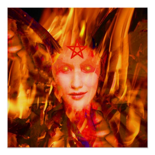 Póster Bombón de fuego (Anverso)