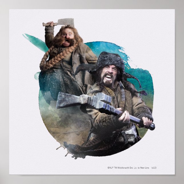 Póster Bombur y Bofur (Frente)