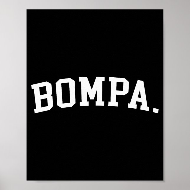 Póster Bompa  (Frente)