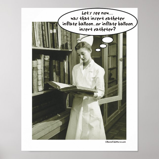 Póster BonafideNurse_-_Foley Catheter (Frente)