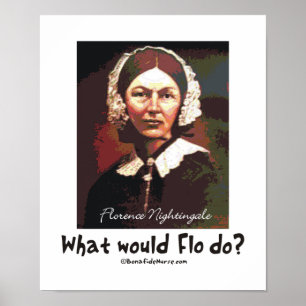 Póster BonafideNurse_-_What_would_Flo_do