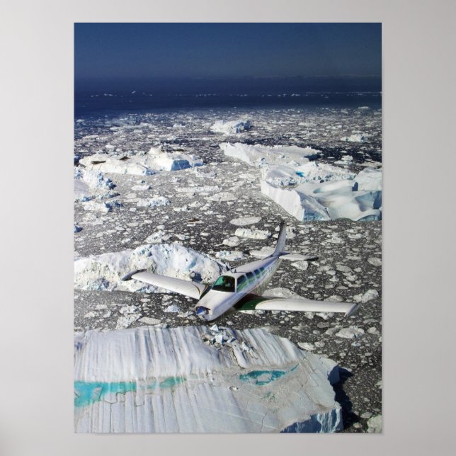 Póster Bonanza sobre Groenlandia (Frente)