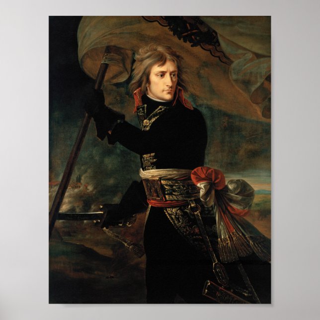 Póster Bonaparte at the Pont d'Arcole (Frente)