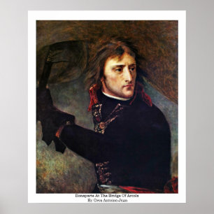 Póster Bonaparte En El Puente De Arcola
