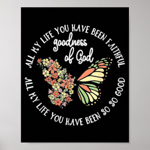 Póster Bondad de Dios Toda Mi Vida Has Sido Fiel