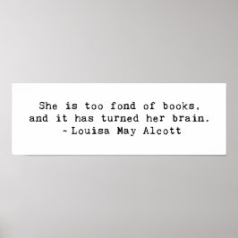 Póster Bondad de los libros