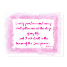 Bondad y misericordia