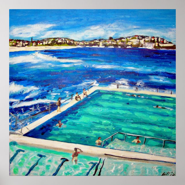 Póster Bondi Icebergs (Frente)